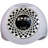 نمای بالا دستگاه یو وی ال ای دی ناخن SUN YC-57B سفید با دکمههای تایمر، صفحه نمایش دیجیتال و طراحی UV LED