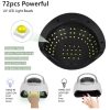 نمای داخلی دستگاه یو وی ال ای دی SUN X21 MAX با لامپهای UV LED و عملکرد سنسور حرکتی