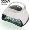 دستگاه یو وی ال ای دی SUN X21 MAX روشن با انعکاس نور UV روی سینی و توان 320 وات